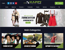 Tablet Screenshot of happyhorseonline.com